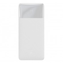 Внешний аккумулятор Baseus Bipow Digital Display Power bank 20000mAh 15W Белый PPDML-J02